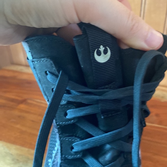 Clarks STAR WARS novelty print nature boots limited edition 9 combat Comic-Con - Picture 10 of 12